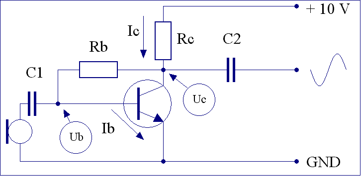 Elektronik-Projekte - Transistor-Vorverstärker